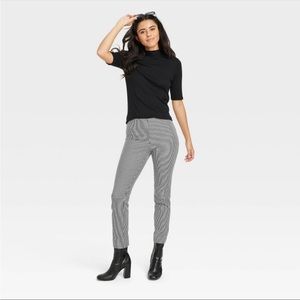 High Rise Slim-Fit Pants